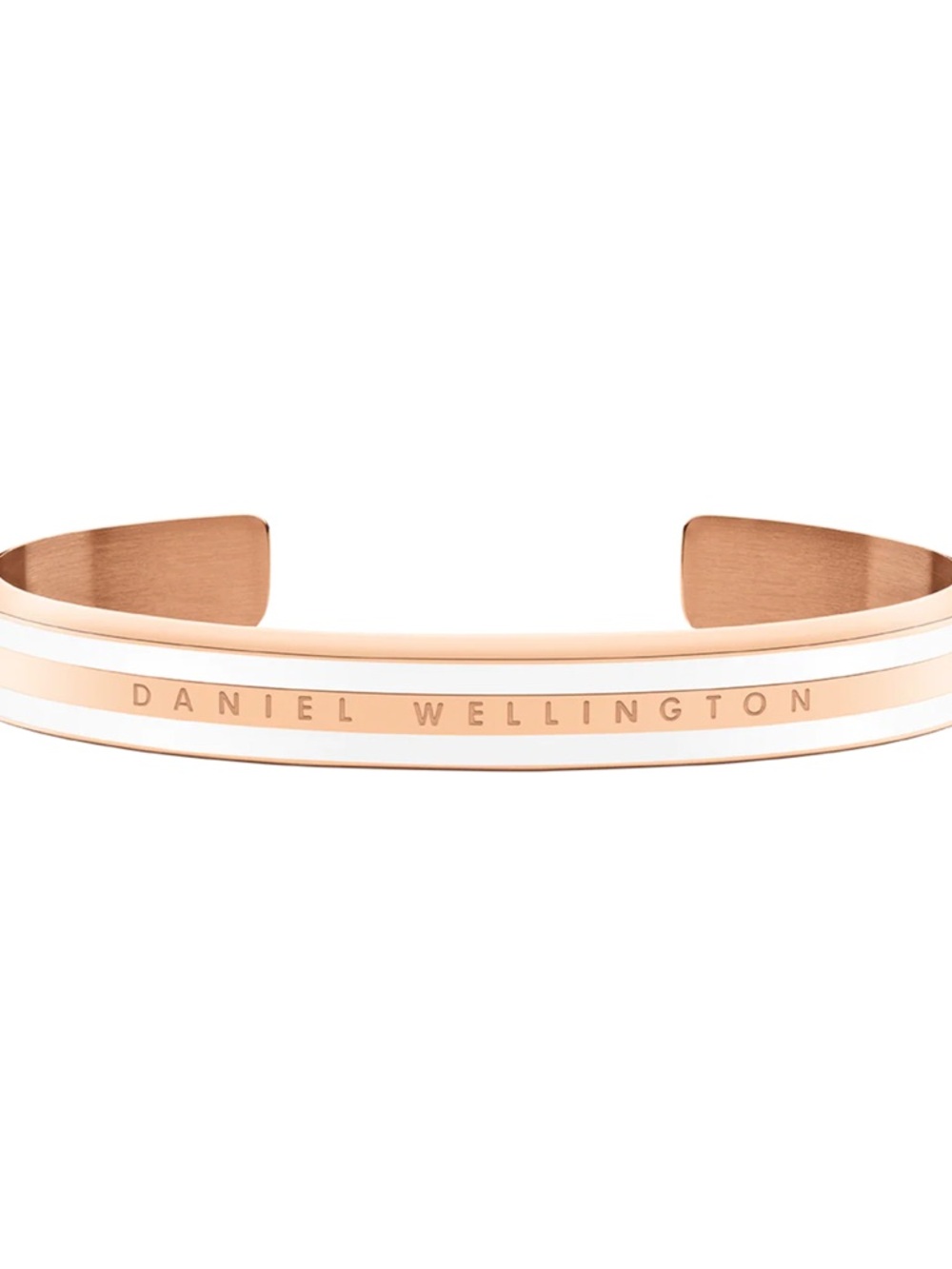 Daniel Wellington Emalie Slim Cuff Bracelet with White Accent
